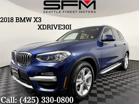 Used 2018 BMW X3 xDrive30i AWD/4WD image 1