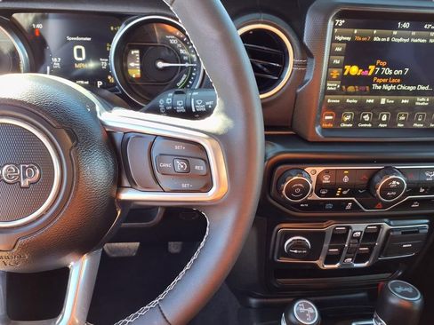 Certified 2023 Jeep Wrangler Sahara 4xe w/ Cold Weather Group image 12