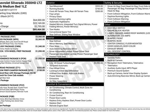 New 2026 Chevrolet Silverado 3500 LTZ w/ LTZ Plus Package image 3