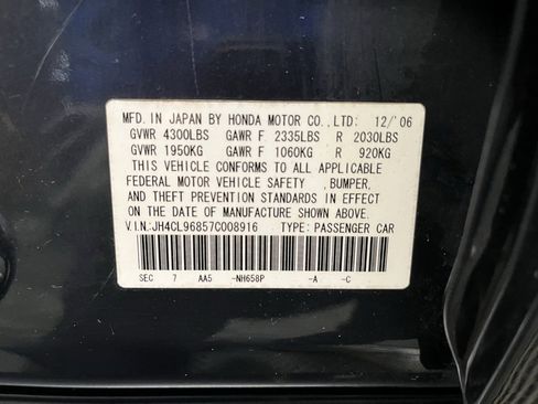 Used 2007 Acura TSX image 24