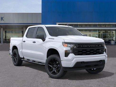 New 2026 Chevrolet Silverado 1500 Custom w/ Turbomax Blackout Package RWD image 7