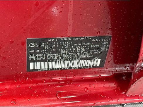 New 2026 Subaru Crosstrek 2.0i Premium image 30