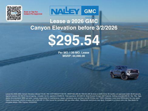 New 2026 GMC Canyon Elevation w/ Convenience Package image 3