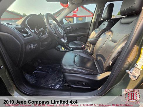 Used 2019 Jeep Compass Limited w/ Advanced Safety Group AWD/4WD image 10
