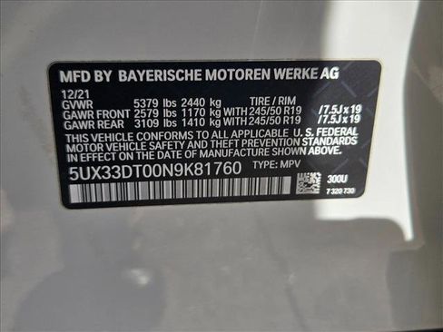 Used 2022 BMW X4 xDrive30i w/ Premium Package 2 image 24