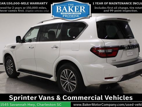 Used 2023 Nissan Armada SL w/ Captain's Chairs Package AWD/4WD image 3