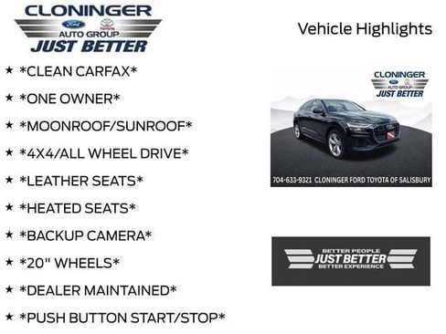 Used 2019 Audi Q8 Premium Plus AWD/4WD image 3