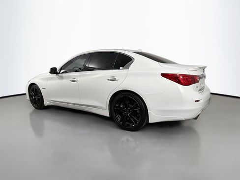 Used 2015 INFINITI Q50 Hybrid AWD w/ Deluxe Technology Package image 8