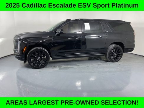 Used 2025 Cadillac Escalade ESV Sport Platinum w/ LPO, ONYX Package image 3