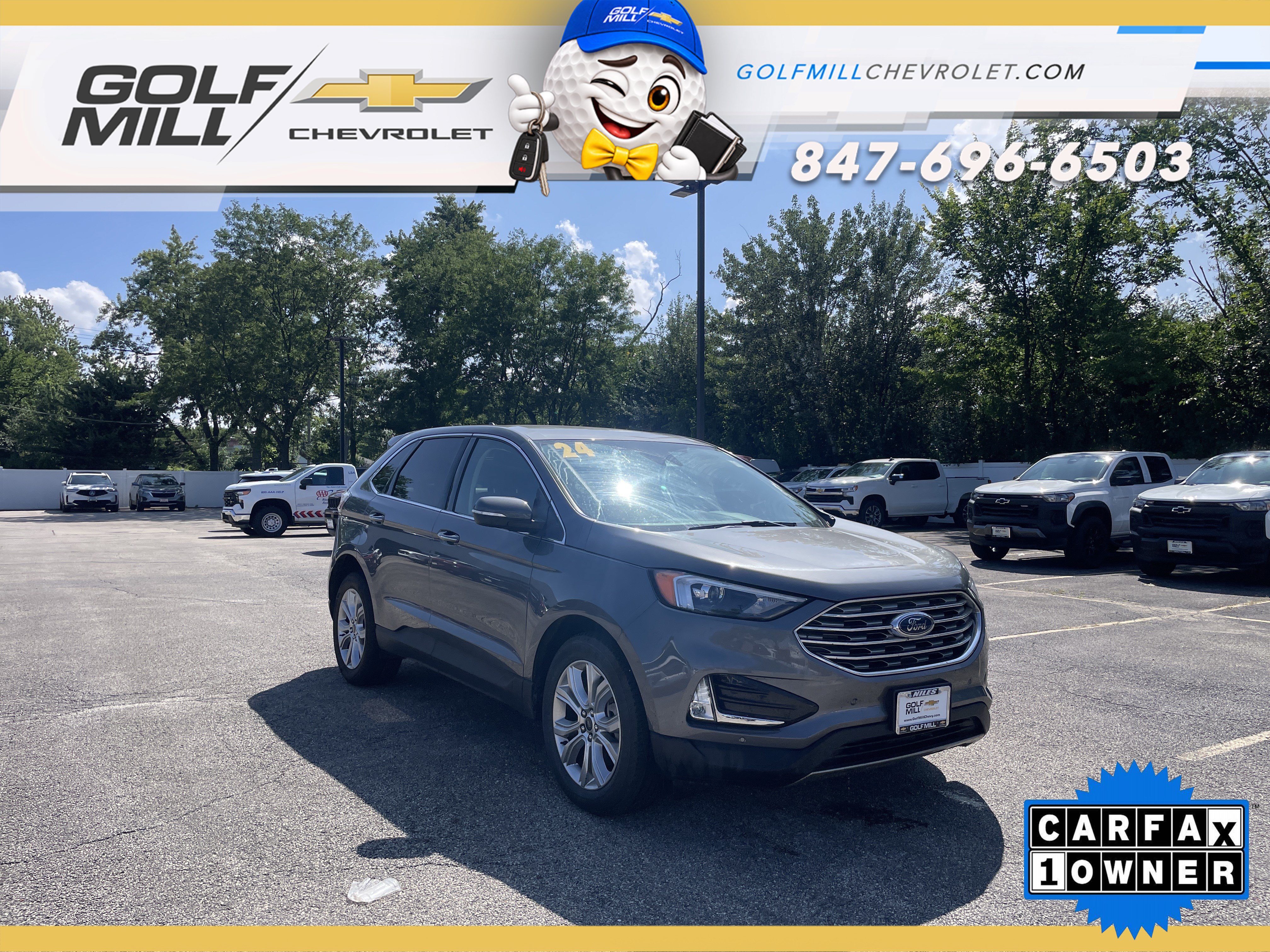 Used 2024 Ford Edge Titanium AWD/4WD image 5