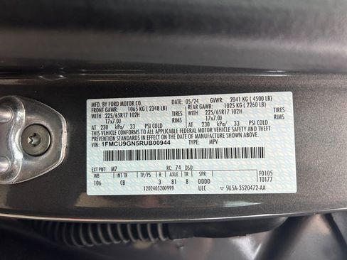 Used 2024 Ford Escape Active image 34