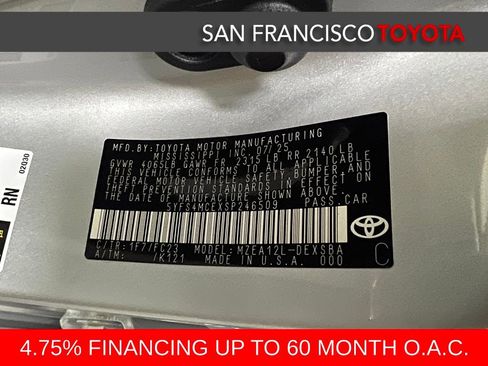 Certified 2025 Toyota Corolla SE image 37