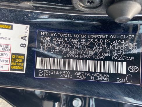 Used 2023 Toyota Corolla LE w/ LE Convenience Package FWD image 21