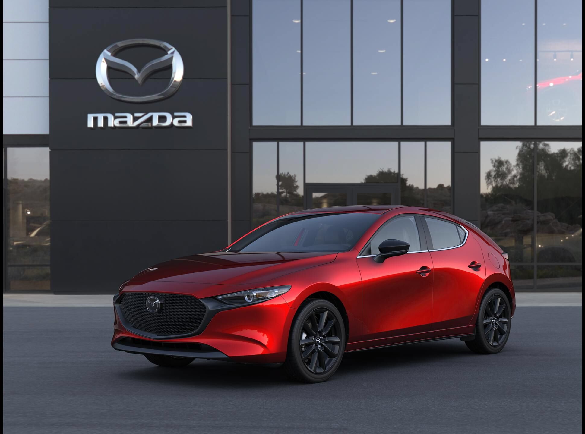 New 2026 MAZDA MAZDA3 s Sport FWD image 1