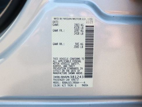 Used 2023 Nissan Altima 2.5 S FWD image 38