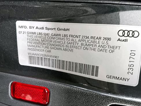 Used 2021 Audi RS 5 Sportback image 30