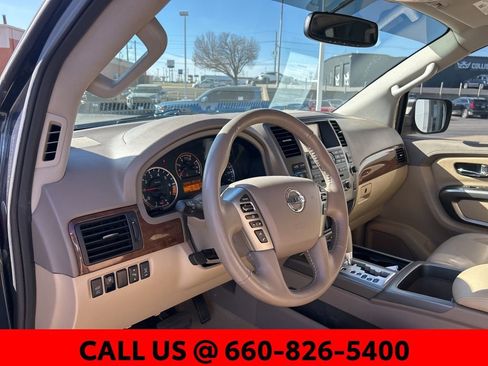 Used 2015 Nissan Armada Platinum w/ 2nd Row Captain Seat Package image 17