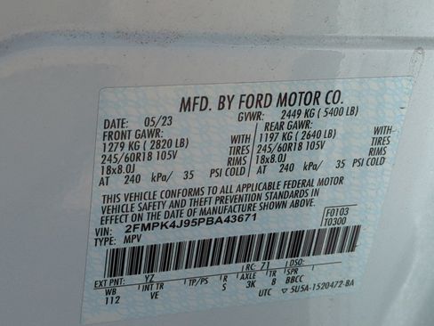 Used 2023 Ford Edge SEL w/ Convenience Package AWD/4WD image 34