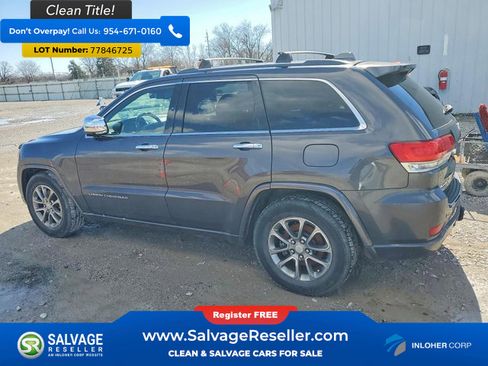Used 2014 Jeep Grand Cherokee Overland w/ Advanced Technology Group image 3