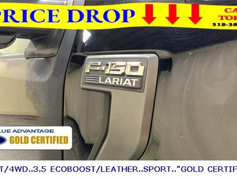 Certified 2023 Ford F150 Lariat w/ Equipment Group 502A High image 11