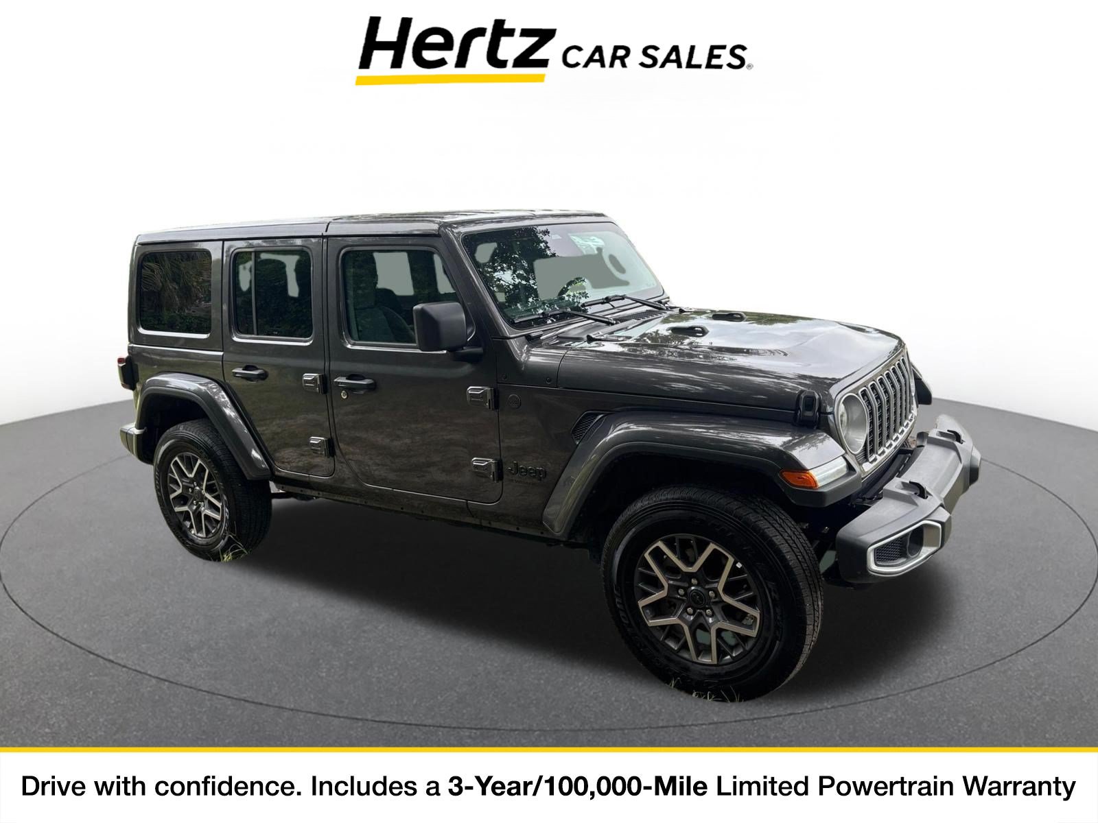 Used 2025 Jeep Wrangler Unlimited Sahara AWD/4WD image 1