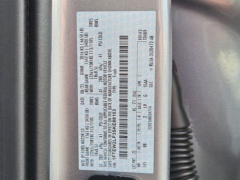 New 2025 Ford F150 STX w/ Equipment Group 201A FX4 image 24