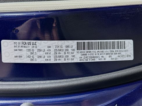 Used 2017 Chrysler Pacifica Limited w/ Advanced Safetytec Group image 33