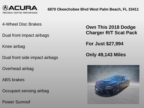 Used 2018 Dodge Charger R/T Scat Pack image 15