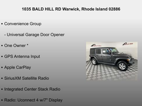 Certified 2021 Jeep Wrangler Unlimited Sport image 24