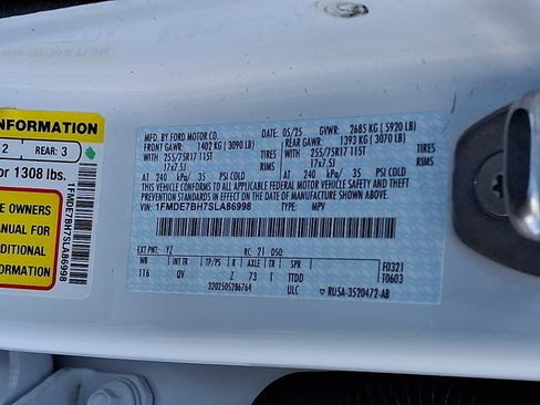 Certified 2025 Ford Bronco Big Bend AWD/4WD image 27