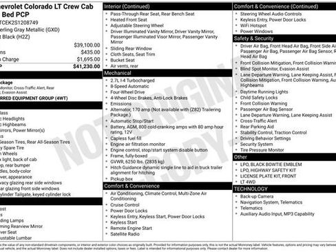 Used 2025 Chevrolet Colorado LT AWD/4WD image 29