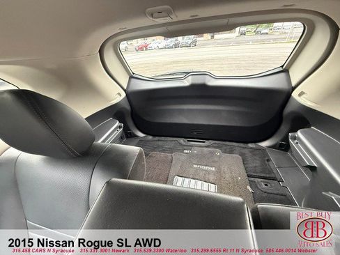 Used 2015 Nissan Rogue SL w/ SL Premium Package AWD/4WD image 12