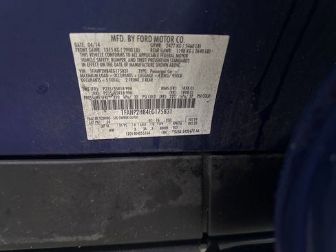 Used 2014 Ford Taurus SEL w/ Equipment Group 201A image 1