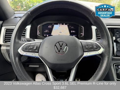 Used 2023 Volkswagen Atlas Cross Sport SEL Premium R-Line AWD/4WD image 14