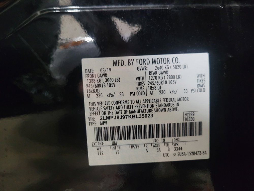Used 2019 Lincoln Nautilus Premier AWD/4WD image 33