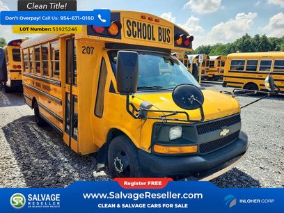 Used 2012 Chevrolet Express 3500 Extended w/ School Bus Package
