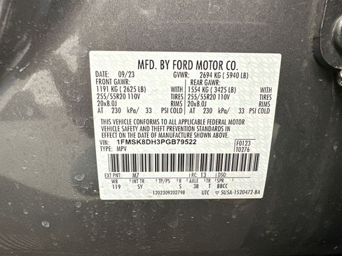 Used 2023 Ford Explorer XLT w/ Equipment Group 202A image 20