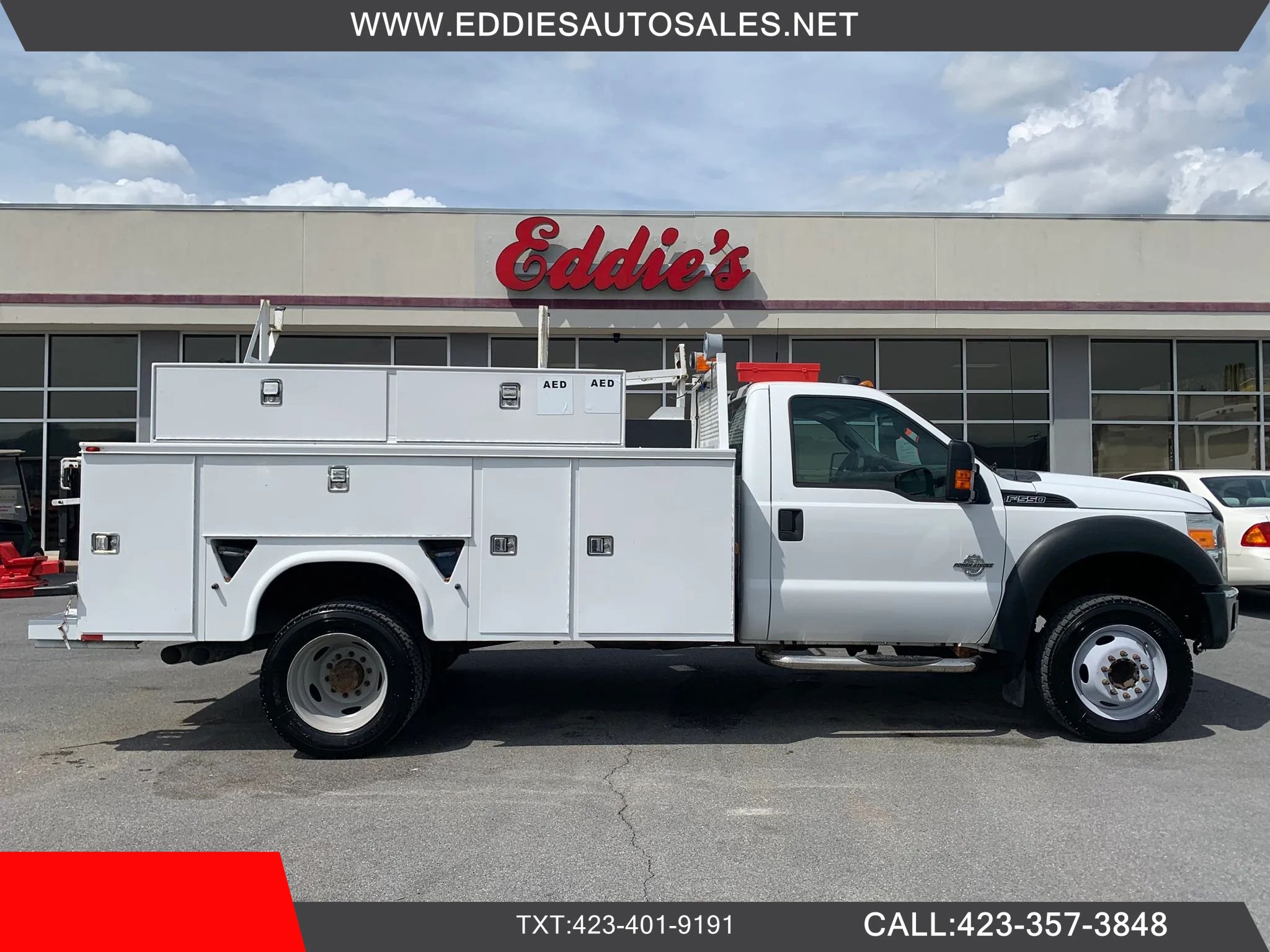 Used 2012 Ford F550 2WD Regular Cab Super Duty w/ Payload Upgrade Pkg image 1