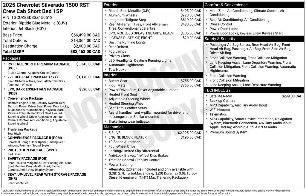 Used 2025 Chevrolet Silverado 1500 RST AWD/4WD image 26