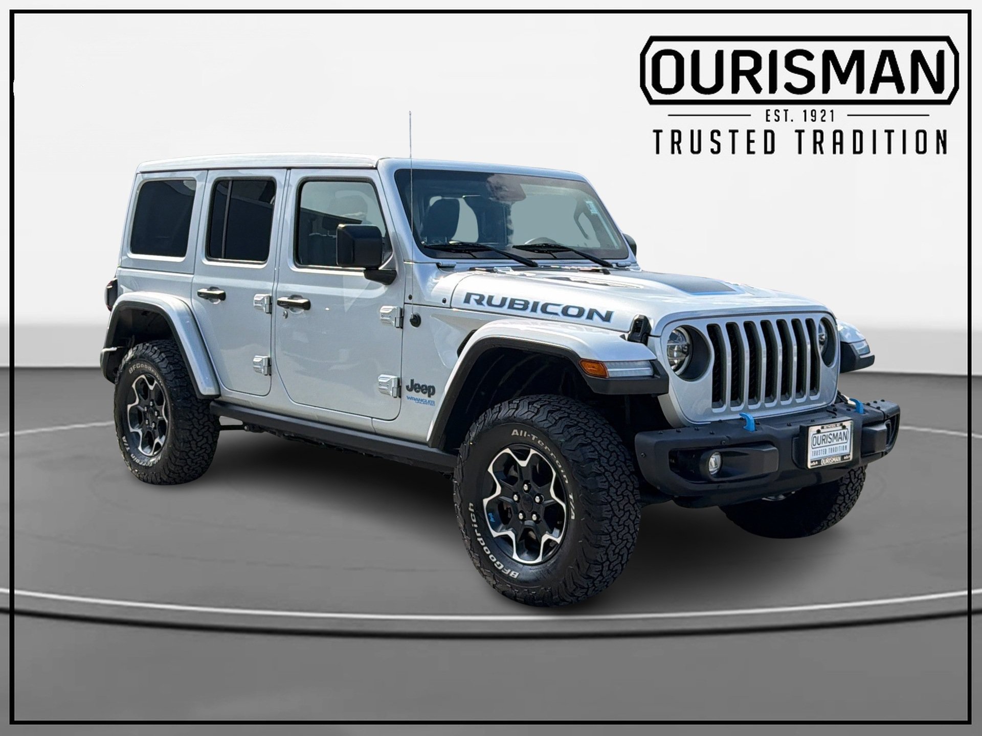 Used 2022 Jeep Wrangler Unlimited Rubicon 4xe w/ Steel Bumper Group AWD/4WD image 2