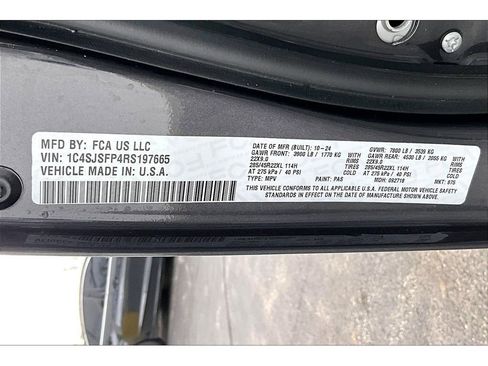 Certified 2024 Jeep Grand Wagoneer L Series II w/ Quick Order Packagew 28T image 37