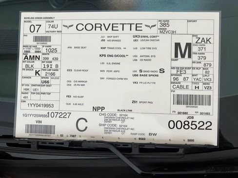 Used 2009 Chevrolet Corvette Coupe w/ Z51 Performance Package image 50