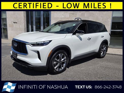 Certified 2023 INFINITI QX60 Luxe w/ Cargo Package AWD/4WD image 2