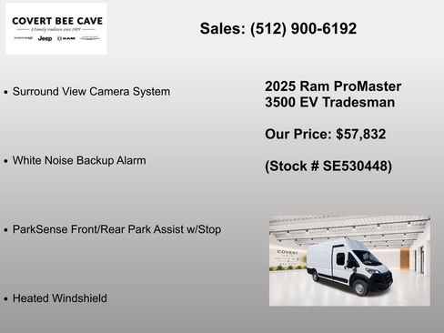 New 2025 RAM ProMaster 3500 FWD image 19
