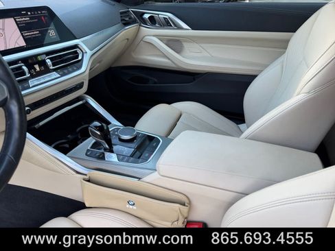 Used 2022 BMW 430i Convertible w/ M Sport Package RWD image 16