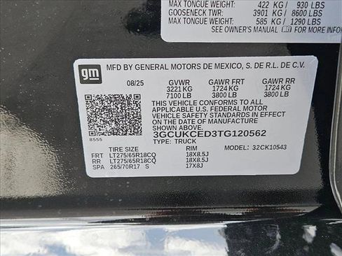 New 2026 Chevrolet Silverado 1500 Custom Trail Boss w/ LPO, Dark Essentials Package image 17