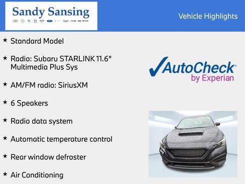 Used 2024 Subaru WRX AWD/4WD image 7