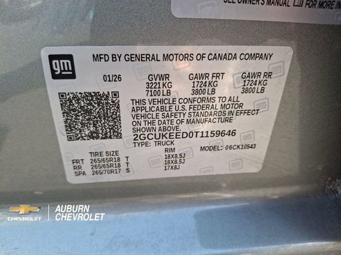 Certified 2026 Chevrolet Silverado 1500 RST AWD/4WD image 27