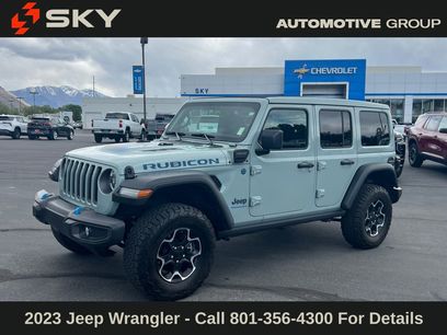 Used 2023 Jeep Wrangler Unlimited Rubicon 4xe