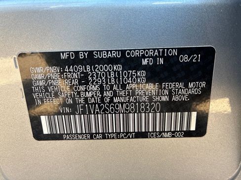 Used 2021 Subaru WRX STI AWD/4WD image 29